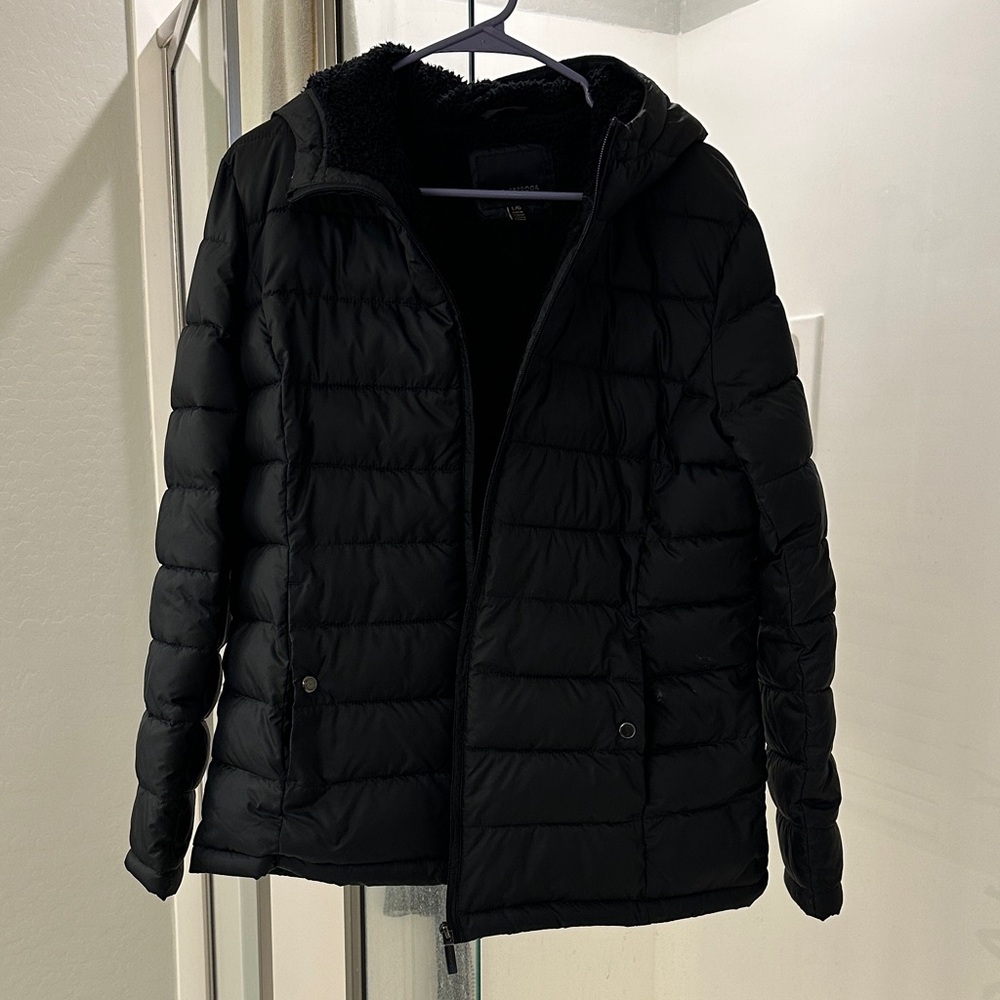 Women’s Classic Black Puffer Jacket
